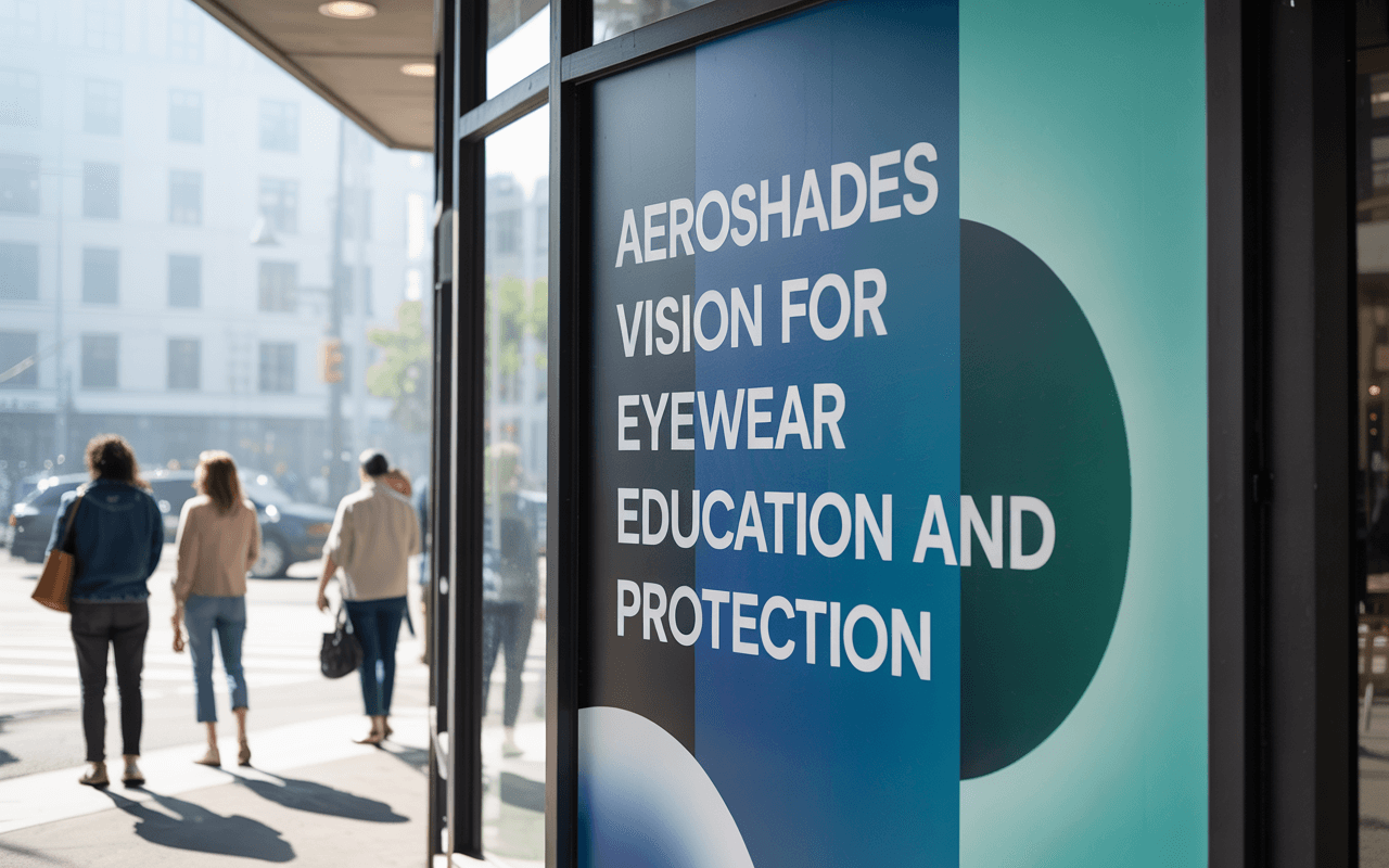 AeroShades vision for eyewear education and protection